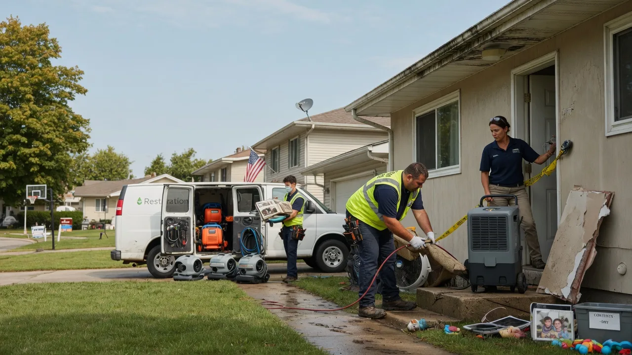 Water Damage Restoration in Polk City, IA near me
